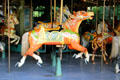 Prospect Park Carousel horses by Charles Carmel. Brooklyn, NY.
