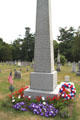 Obelisk on grave of President Martin Van Buren & family members near Lindenwald. Kinderhook, NY.