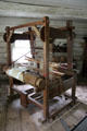 Loom in Cooper House at Old Bethpage Village. Old Bethpage, NY.