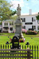 Soldiers Monument commemorating Civil War. Sag Harbor, NY.