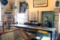 Display room at Sag Harbor Whaling Museum. Sag Harbor, NY.