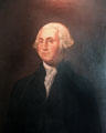 Oil portrait of George Washington attributed to William Weaver at Home Sweet Home Museum. East Hampton, NY.