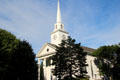 First Presbyterian Church of East Hampton remodeled to Colonial Revival style. East Hampton, NY.