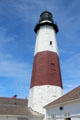 Montauk Point Lighthouse authorized by George Washington & completed 1797. Montauk, NY.