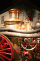 Detail of steam pumper by Amoskeac Manu. Co. of Manchester, NH at carriage collection of Long Island Museum. Stony Brook, NY.