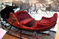 Vis-à-Vis sleigh by William Lown of Troy, NY at carriage collection of Long Island Museum. Stony Brook, NY.