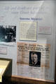 Display on death of Teddy Roosevelt at Old Orchard Museum at Sagamore Hill NHS. Cove Neck, NY.