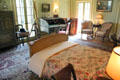 Duke & Duchess of Windsor guest room at Vanderbilt Mansion. Centerport, NY.