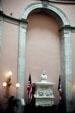 Memorial to Abraham Lincoln in rotunda of State Capitol. Columbus, OH.