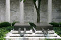 Graves of Warren Gamaliel Harding & Florence Kling Harding. Marion, OH.