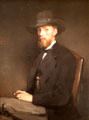 Professor Ludwig Loefftz portrait by Frank Duveneck at Cincinnati Art Museum. Cincinnati, OH.