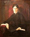 Frances Schillinger Hinkle portrait by Frank Duveneck at Cincinnati Art Museum. Cincinnati, OH.