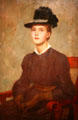 Marie Danforth Page portrait by Frank Duveneck at Cincinnati Art Museum. Cincinnati, OH