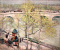 Pont Royal, Paris painting by Childe Hassam at Cincinnati Art Museum. Cincinnati, OH.