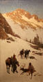 Indian Elk Hunting painting by Henry Farny at Cincinnati Art Museum. Cincinnati, OH.
