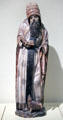 Saint Anthony Abbot wood sculpture from Germany at Cincinnati Art Museum. Cincinnati, OH.