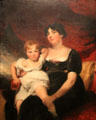 Portrait of Mrs. Francis Gregg & her Son George by Sir Thomas Lawrence of England at Cincinnati Art Museum. Cincinnati, OH.