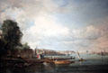 Waterloo Bridge painting by John Constable of England at Cincinnati Art Museum. Cincinnati, OH.
