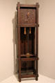 Arts & Crafts tall case "Van Dyke" clock by Shop of the Crafters at Cincinnati Art Museum. Cincinnati, OH.