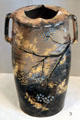 Earthenware crushed vase by Maria Longworth Nichols Storer of Rookwood Pottery Co. of Cincinnati at Cincinnati Art Museum. Cincinnati, OH.