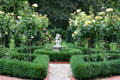 Rose display in Wildwood Manor House gardens. Toledo, OH.