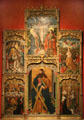 Altarpiece of St Andrew attrib. to Master of Geria from Castile at Toledo Museum of Art. Toledo, OH.