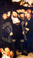 Martin Luther & Wittenberg Reformers painting by Lucas Cranach the Younger at Toledo Museum of Art. Toledo, OH