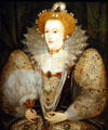 Portrait of Queen Elizabeth I at Toledo Museum of Art. Toledo, OH.