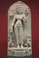 Granite goddess of abundance Vasudhara carving from India at Toledo Museum of Art. Toledo, OH.
