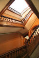 Stairwell in Hayes Presidential Home. Fremont, OH.