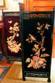 Chinese lacquer screen from Columbian Exposition in dining room at Hayes Presidential Home. Fremont, OH.