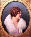 Portrait of Martha Hayes, wife of Admiral Webb C. Hayes II at Spiegel Grove. Fremont, OH.