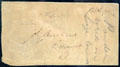 Envelope franked by signature of Rutherford B. Hayes Member of U.S. Congress at Hayes Museum. Fremont, OH.