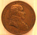 John Adams medal. Fremont, OH.