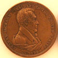 Andrew Jackson medal. Fremont, OH.