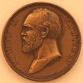 James Abram Garfield medal. Fremont, OH.