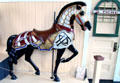 Philadelphia style carousel lead horse by Philadelphia Toboggan Co. at Merry-Go-Round Museum. Sandusky, OH.