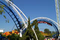 Corkscrew roller coaster at Cedar Point. Sandusky, OH.