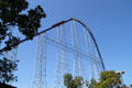 Millennium Force, 310-foot-tall steel screamer, roller coasters at Cedar Point. Sandusky, OH.