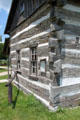 Annie Brown Log Home at Historic Lyme Village Museum. Bellevue, OH