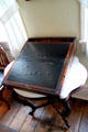 Travelling desk at Edison Birthplace Museum. Milan, OH.
