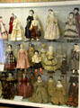 Early doll collection in Doll & Toy House at Milan Historical Museum. Milan, OH.