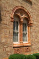 Carved arched window surround of 41 Madison St. Tiffin, OH.