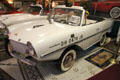 Amphicar 700 amphibious convertible from West Germany at Canton Classic Car Museum. Canton, OH.