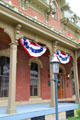 Porch of Ida Saxton McKinley Historic House. Canton, OH.