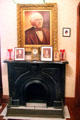 Portrait of William McKinley at Ida Saxton McKinley Historic House. Canton, OH.