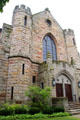 Entrance to Christ Presbyterian Church. Canton, OH.