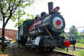 Steam locomotive 1518 at Quaker Square. Akron, OH.