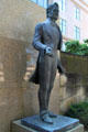 Statue of Charles Goodyear who in 1939 discovered vulcanization of rubber. Akron, OH.