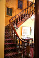 Staircase at Hower House. Akron, OH.